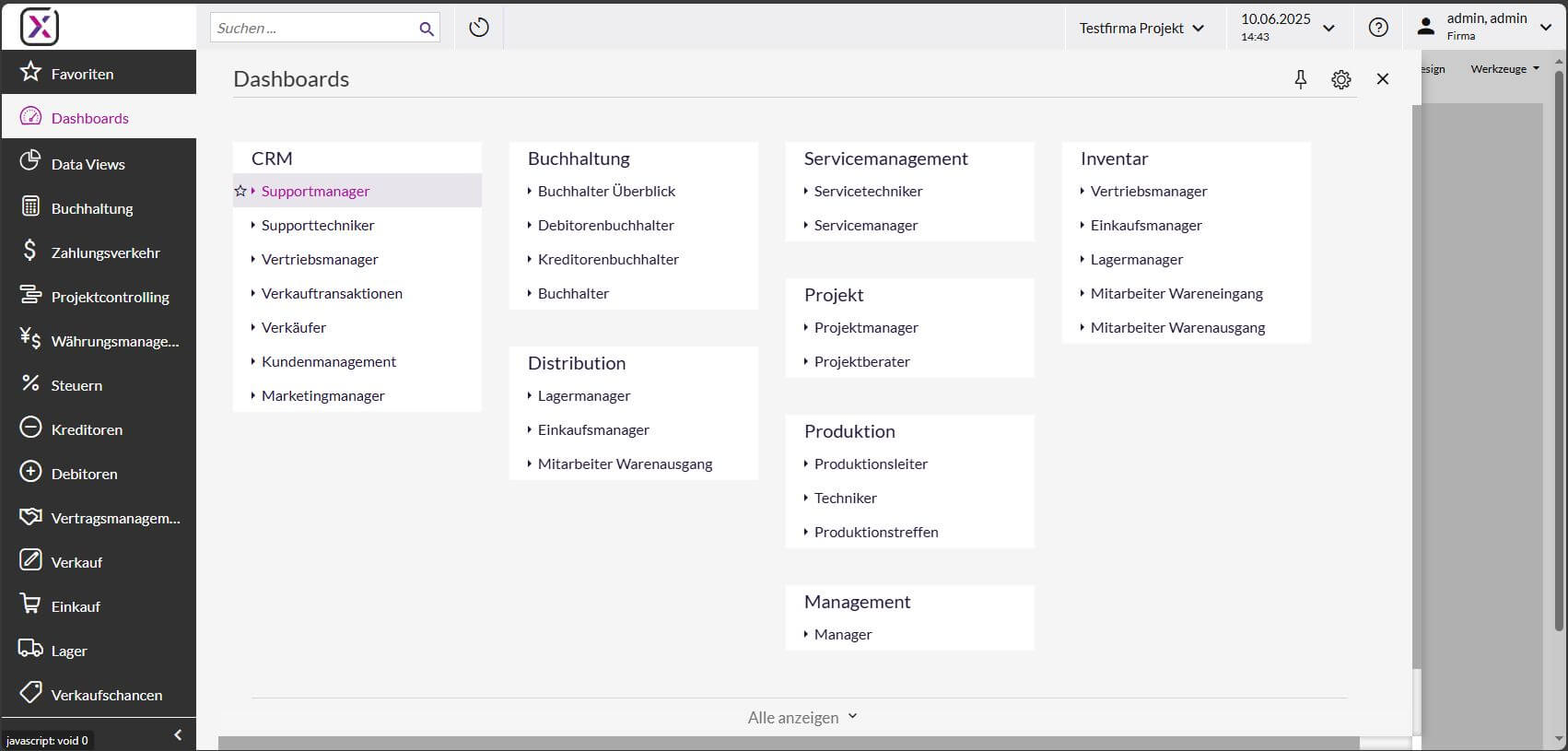 Dashboards